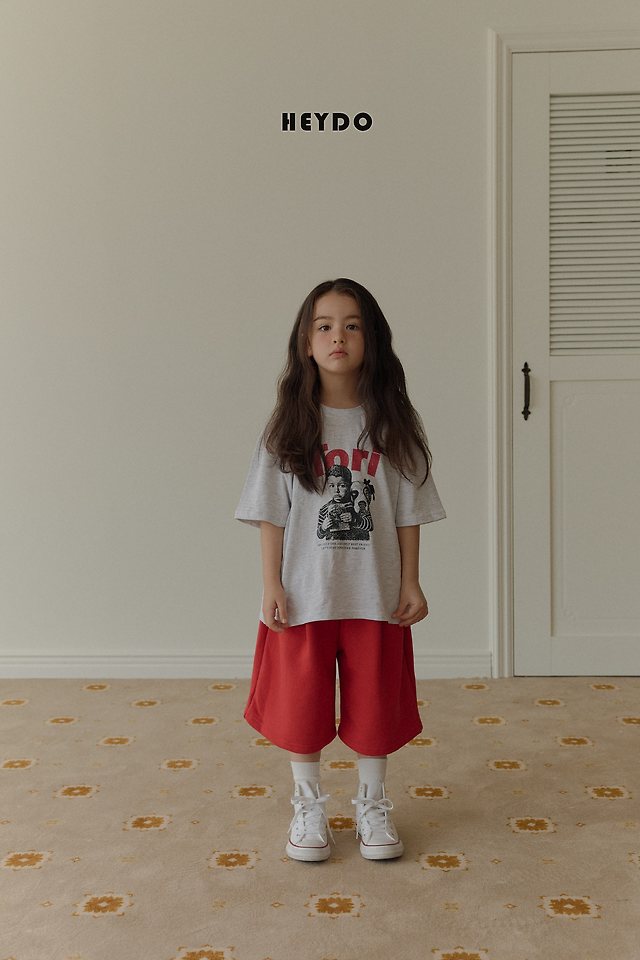 Heydo - Korean Children Fashion - #todddlerfashion - Tori Short Sleeved Tee - 7