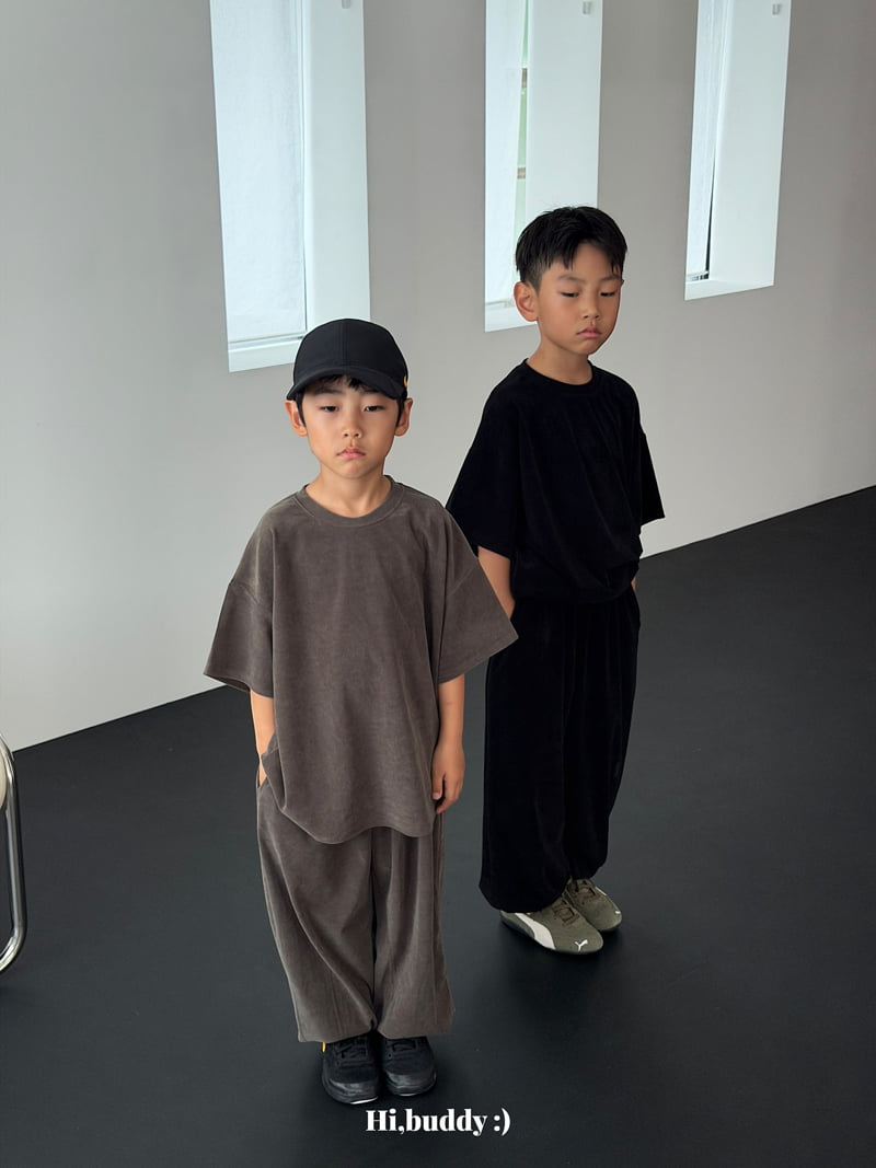 Hi buddy - Korean Children Fashion - #Kfashion4kids - Velvet Jogger Pants - 9