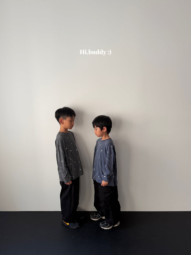 Hi buddy - Korean Children Fashion - #stylishchildhood - Painting Tee - 4