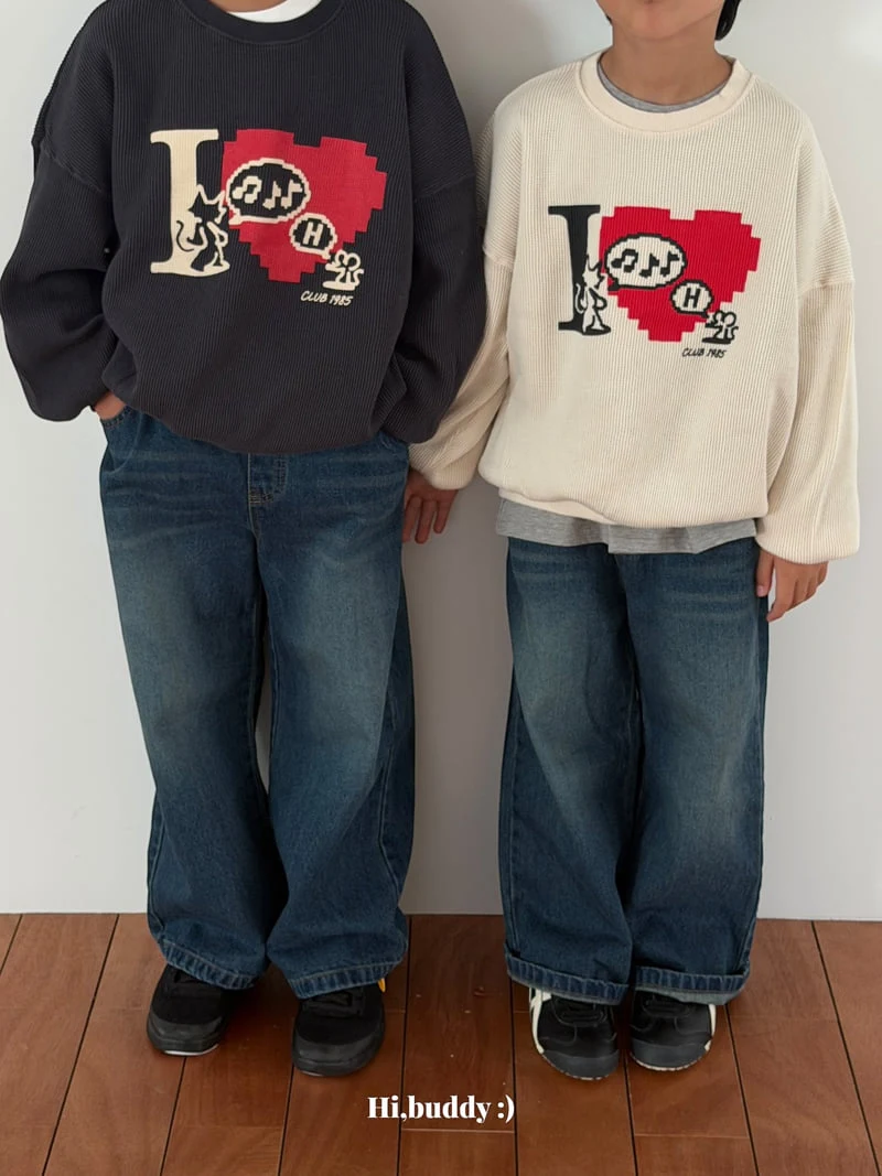 Hi buddy - Korean Children Fashion - #childofig - Denim Pants - 4