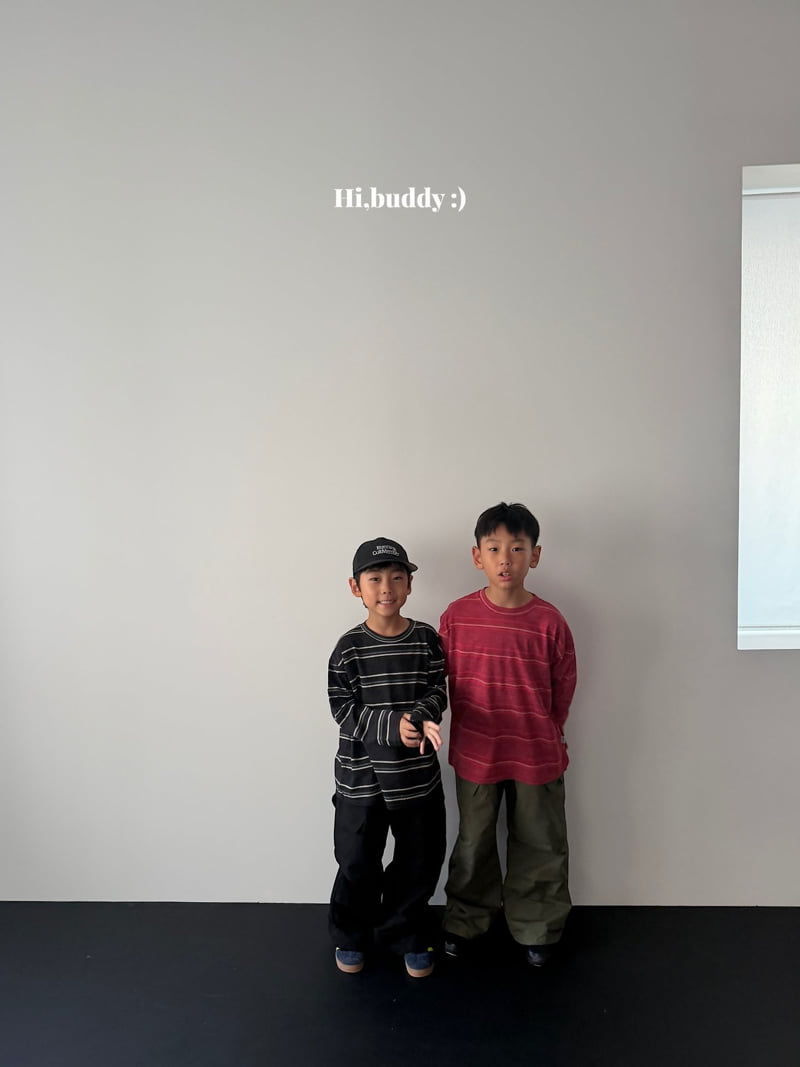Hi buddy - Korean Children Fashion - #childofig - Pigment Snow Tee - 8