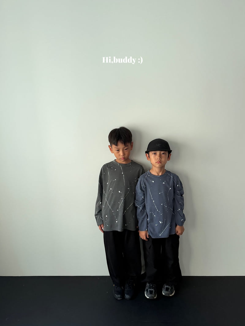 Hi buddy - Korean Children Fashion - #childrensboutique - Painting Tee - 5