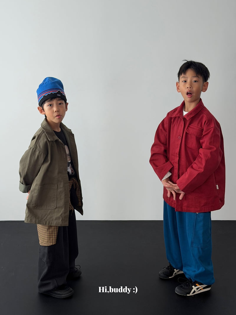 Hi buddy - Korean Children Fashion - #childrensboutique - Buddy Work Jacket - 5