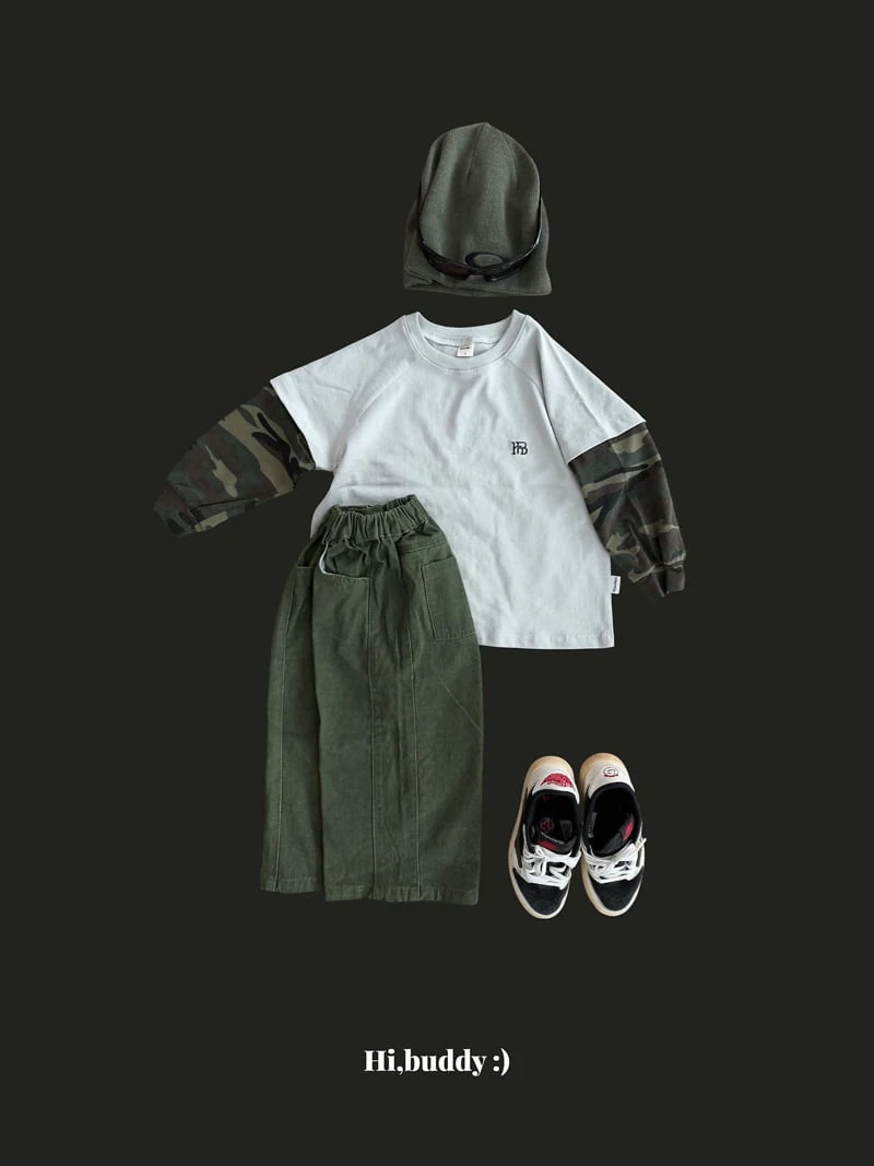 Hi buddy - Korean Children Fashion - #childrensboutique - Double Collar Tee - 2