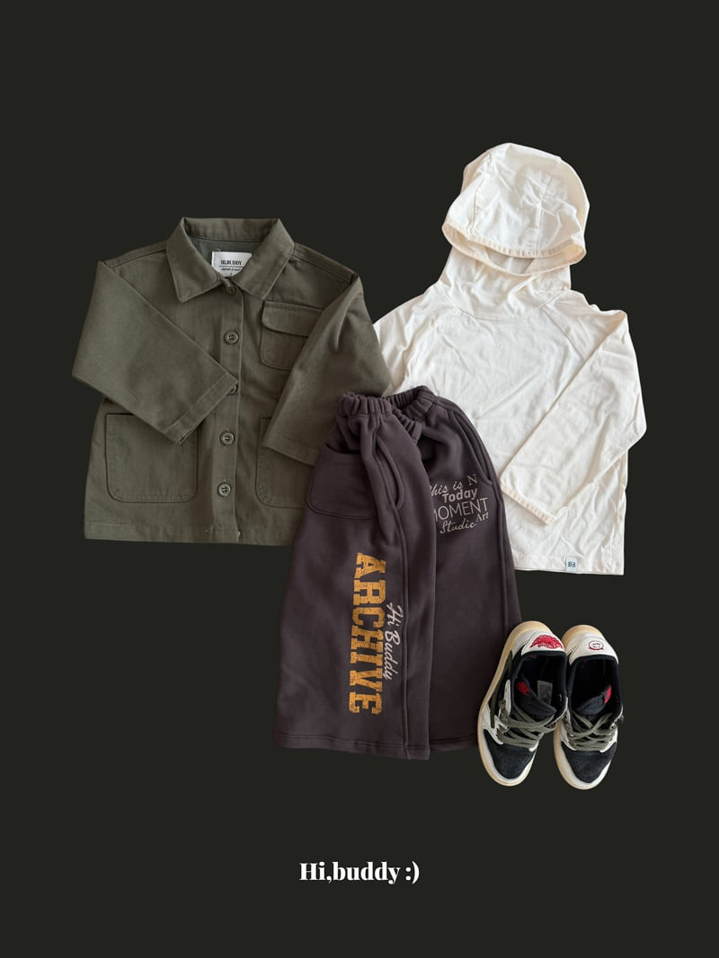 Hi buddy - Korean Children Fashion - #childrensboutique - Archive Pants - 4