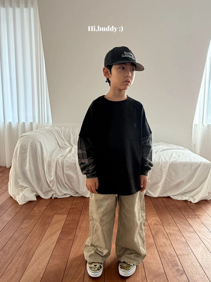 Hi buddy - Korean Children Fashion - #designkidswear - Double Camo Tee - 10