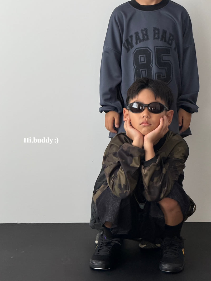 Hi buddy - Korean Children Fashion - #designkidswear - Camp Sweatshirt - 9