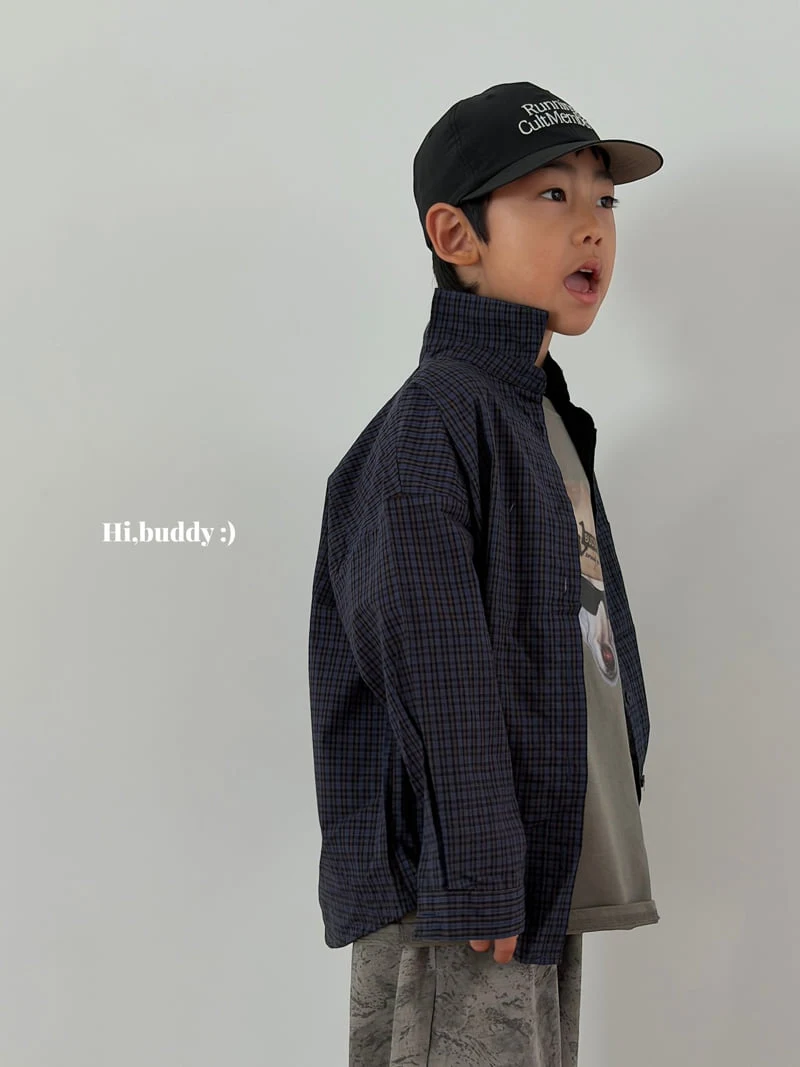 Hi buddy - Korean Children Fashion - #designkidswear - Check Day Shirt - 12