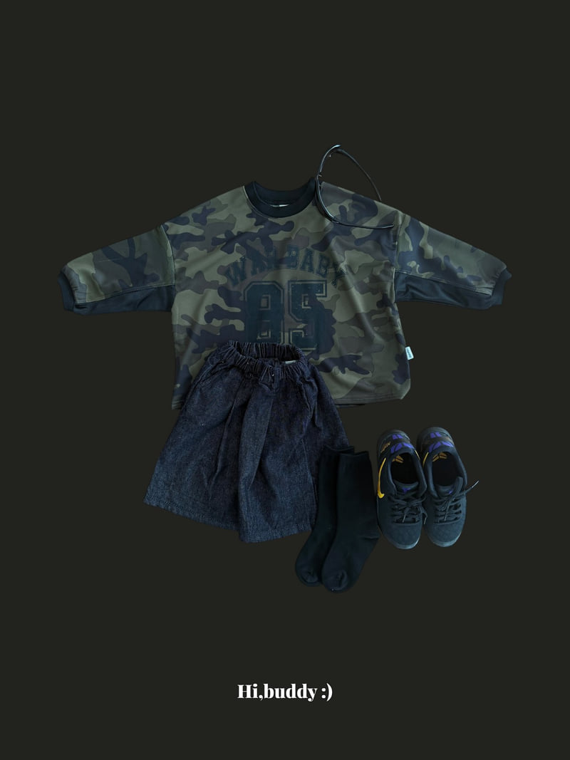 Hi buddy - Korean Children Fashion - #discoveringself - Camp Tee - 3
