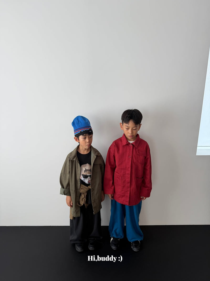 Hi buddy - Korean Children Fashion - #discoveringself - Buddy Work Jacket - 12