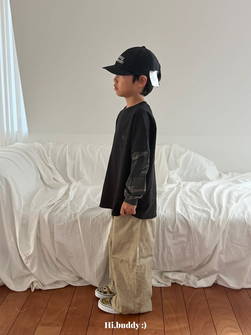 Hi buddy - Korean Children Fashion - #discoveringself - Double Camo Tee - 11