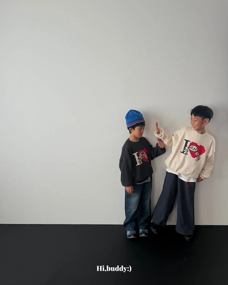Hi buddy - Korean Children Fashion - #discoveringself - Love Attack Sweatshirt - 12