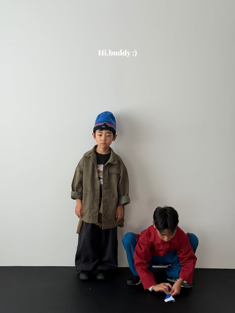 Hi buddy - Korean Children Fashion - #discoveringself - Buddy Work Jacket - 7