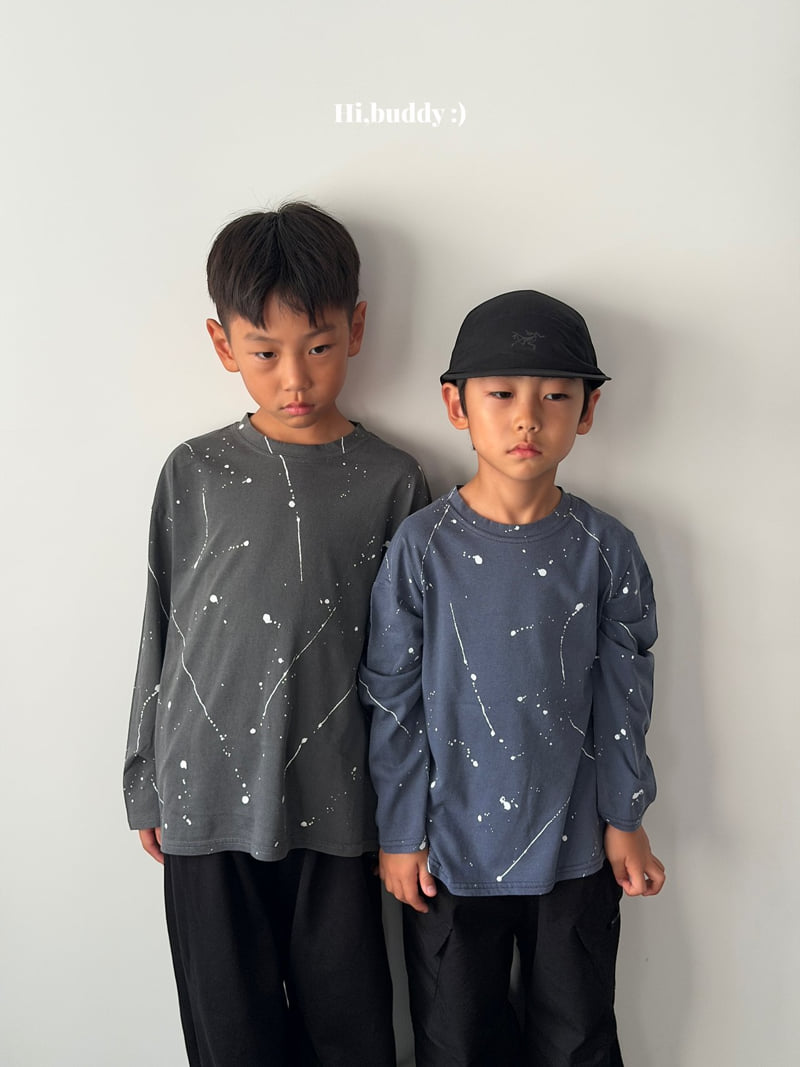 Hi buddy - Korean Children Fashion - #discoveringself - Painting Tee - 6