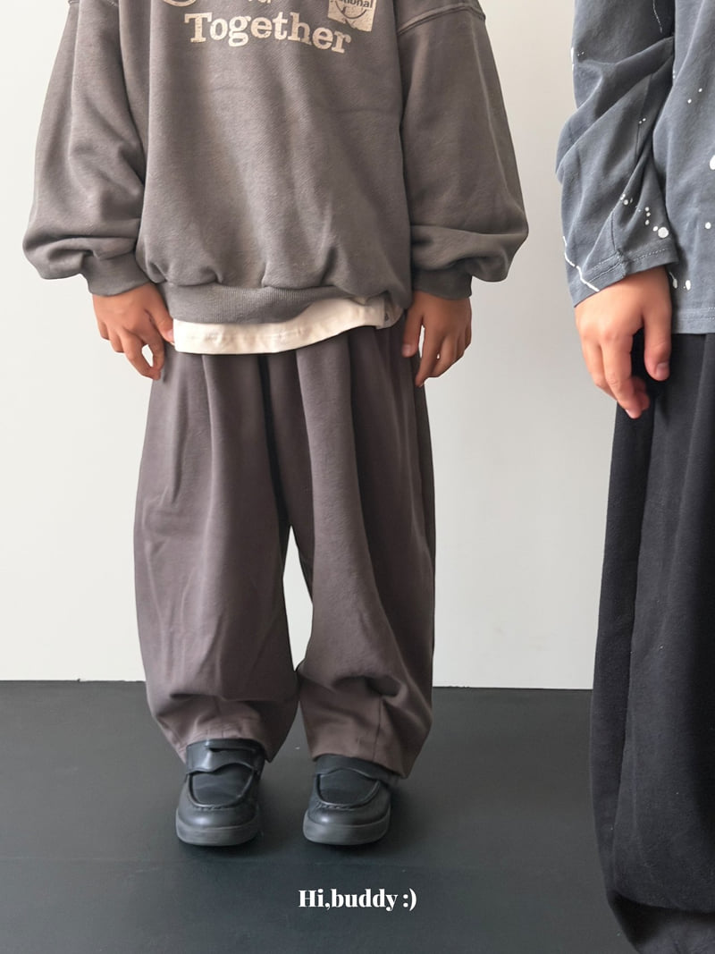 Hi buddy - Korean Children Fashion - #fashionkids - Curved Pants - 2