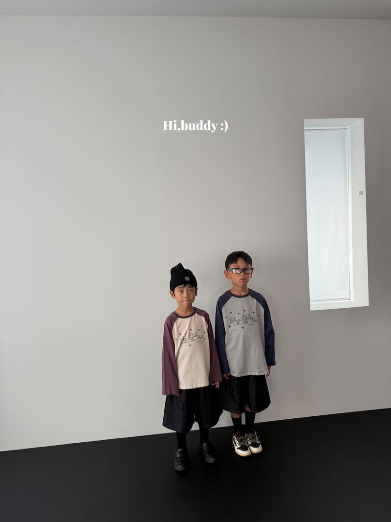 Hi buddy - Korean Children Fashion - #fashionkids - Star Raglan Tee - 10