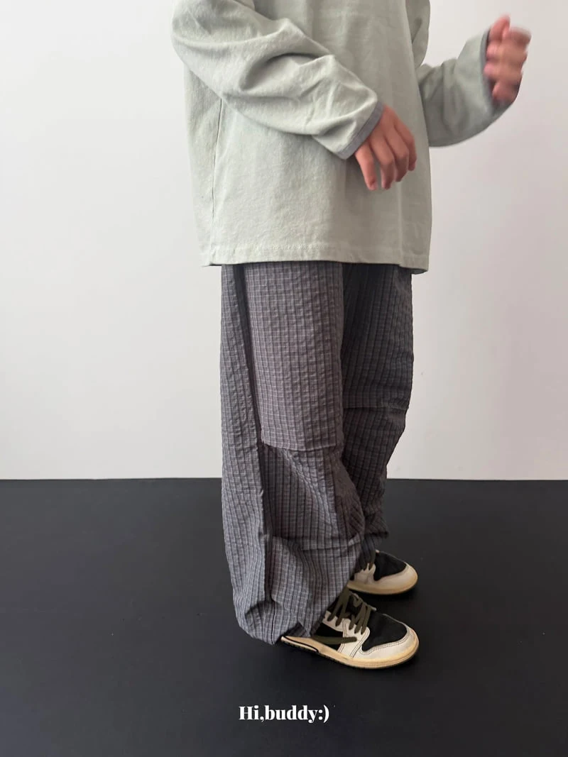 Hi buddy - Korean Children Fashion - #fashionkids - Autumn Plaid Pants - 8