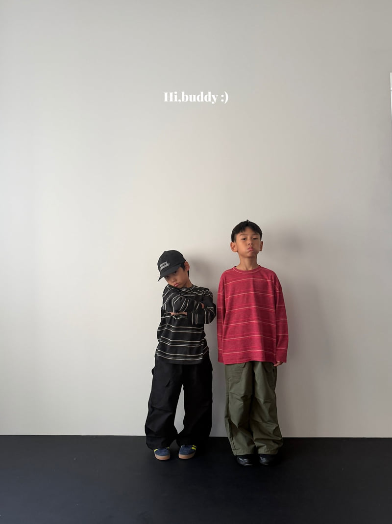 Hi buddy - Korean Children Fashion - #kidsshorts - Pig Snow Tee - 10