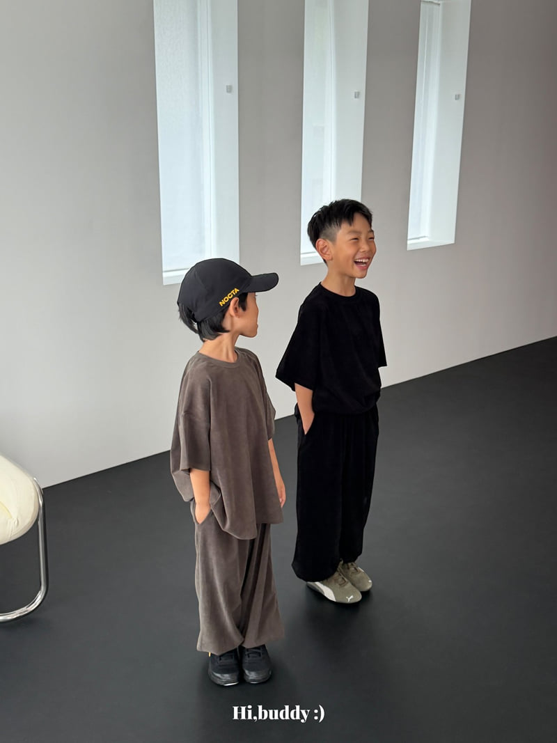 Hi buddy - Korean Children Fashion - #kidsstore - Velvet Jogger Pants - 7