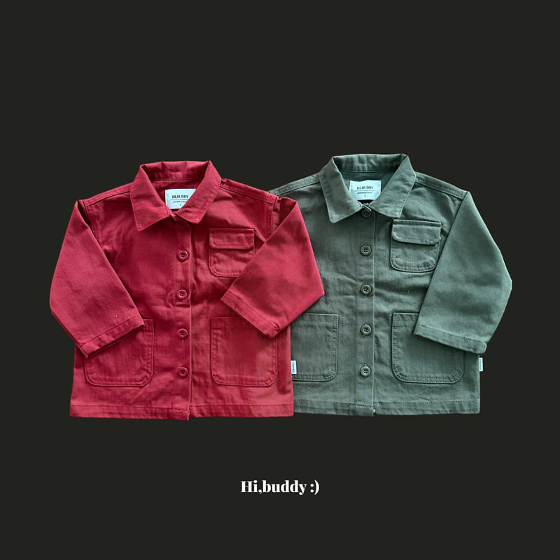 Hi buddy - Korean Children Fashion - #kidsstore - Buddy Work Jacket