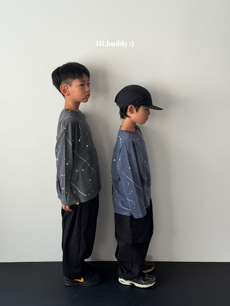 Hi buddy - Korean Children Fashion - #kidsstore - Painting Tee - 9