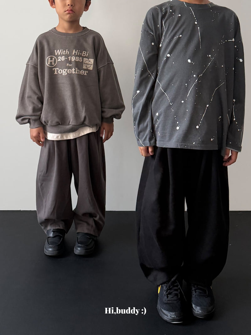 Hi buddy - Korean Children Fashion - #kidzfashiontrend - Curved Pants - 5