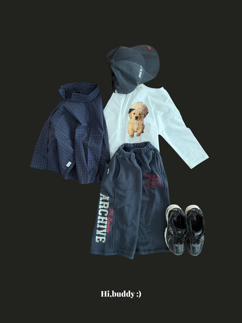 Hi buddy - Korean Children Fashion - #kidzfashiontrend - Egen Puppy Tee - 2