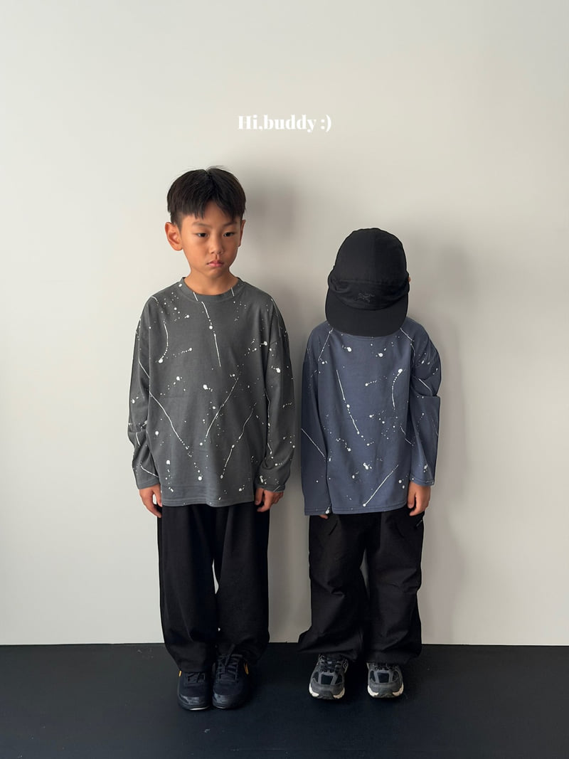 Hi buddy - Korean Children Fashion - #kidzfashiontrend - Painting Tee - 11