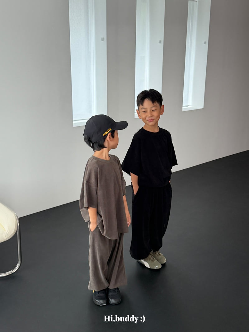 Hi buddy - Korean Children Fashion - #kidzfashiontrend - Velvet Jogger Pants - 8
