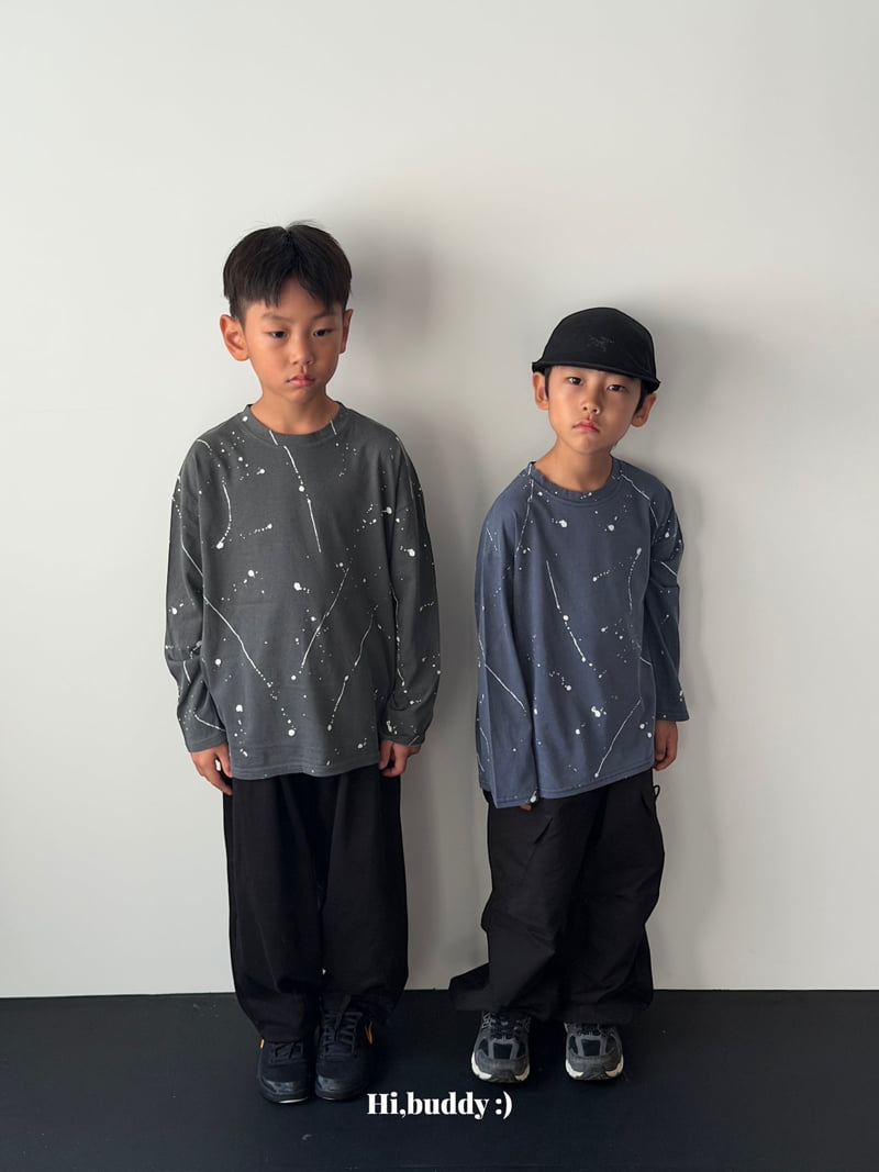 Hi buddy - Korean Children Fashion - #kidzfashiontrend - Painting Tee - 10