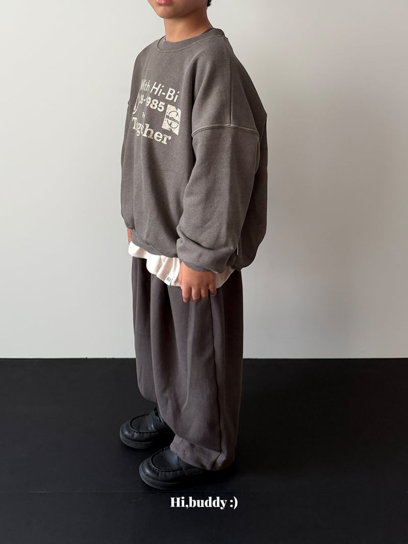 Hi buddy - Korean Children Fashion - #littlefashionista - Curved Pants - 7