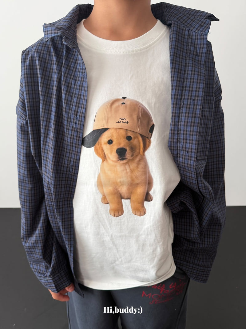 Hi buddy - Korean Children Fashion - #littlefashionista - Egen Puppy Tee - 5