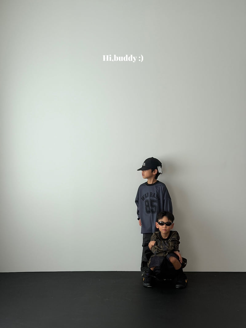 Hi buddy - Korean Children Fashion - #magicofchildhood - Camp Tee - 10