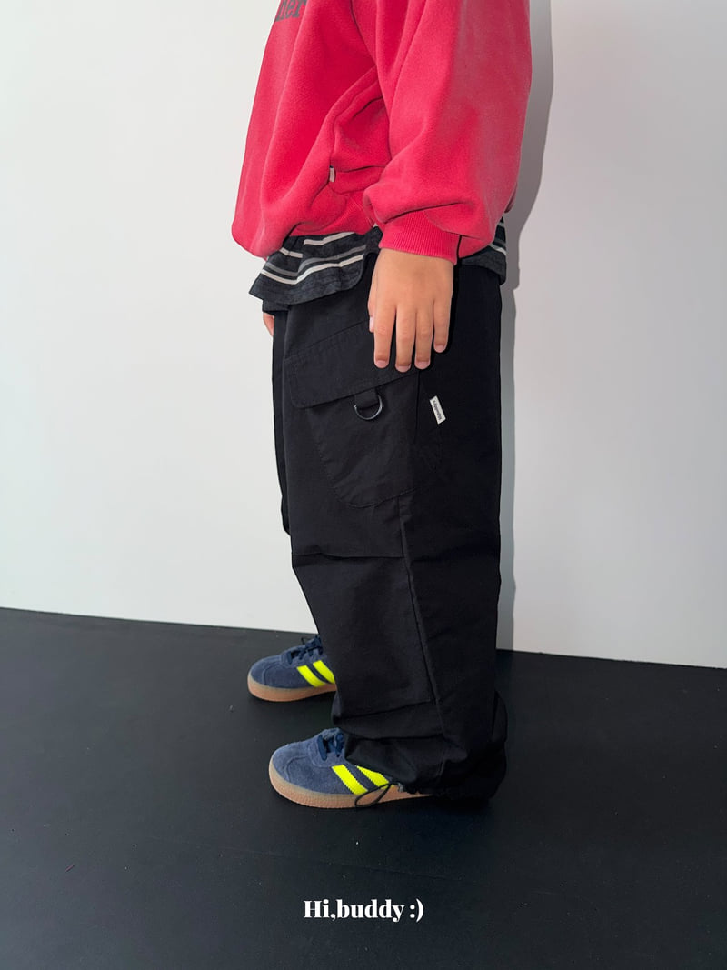 Hi buddy - Korean Children Fashion - #magicofchildhood - D Ring Cargo Pants - 6