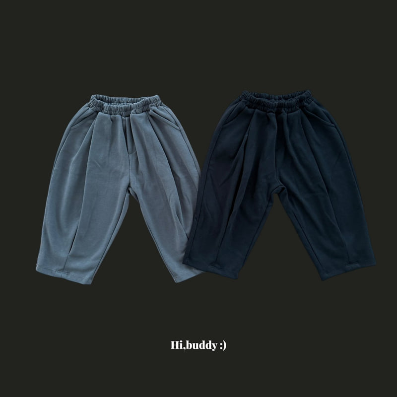 Hi buddy - Korean Children Fashion - #magicofchildhood - Curved Pants