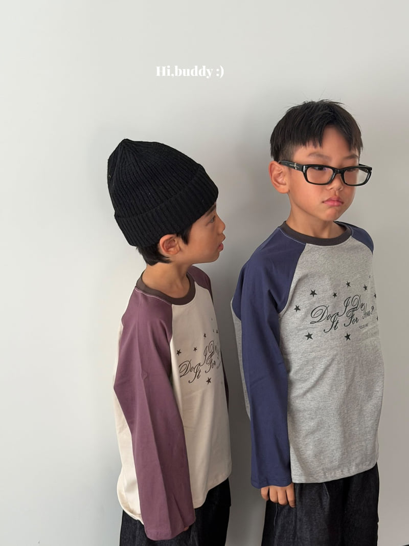 Hi buddy - Korean Children Fashion - #magicofchildhood - Star Raglan Tee - 5