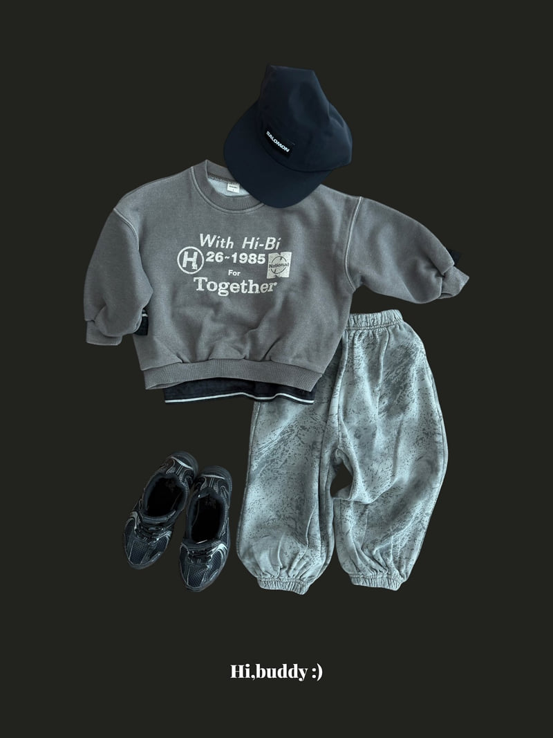 Hi buddy - Korean Children Fashion - #minifashionista - Marble Jogger Pants - 3