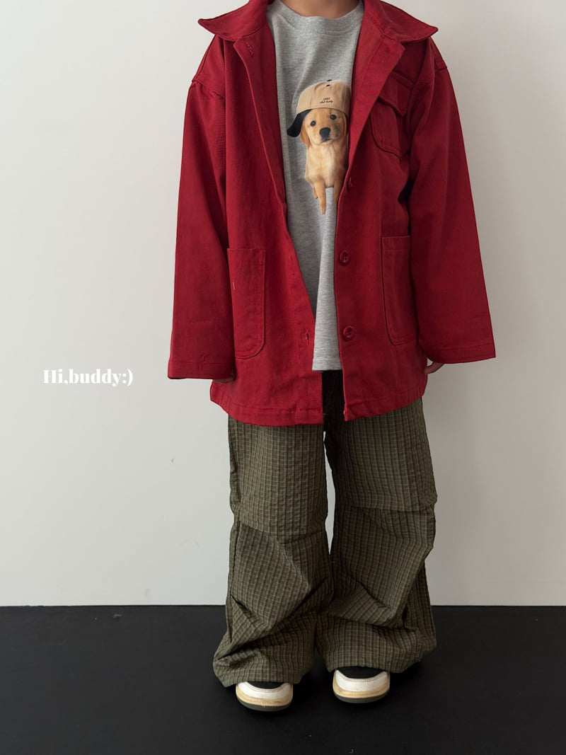 Hi buddy - Korean Children Fashion - #minifashionista - Autumn Check Pants - 10