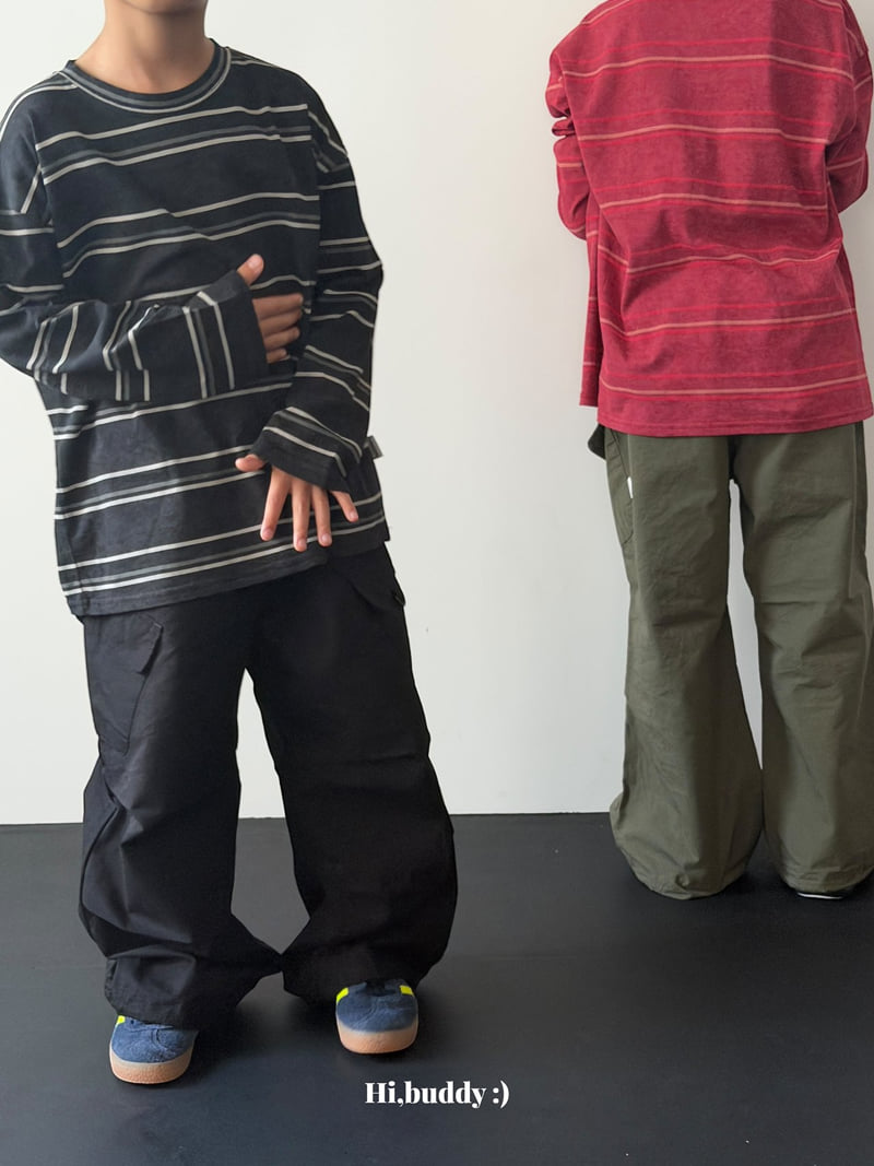 Hi buddy - Korean Children Fashion - #minifashionista - D Ring Cargo Pants - 7