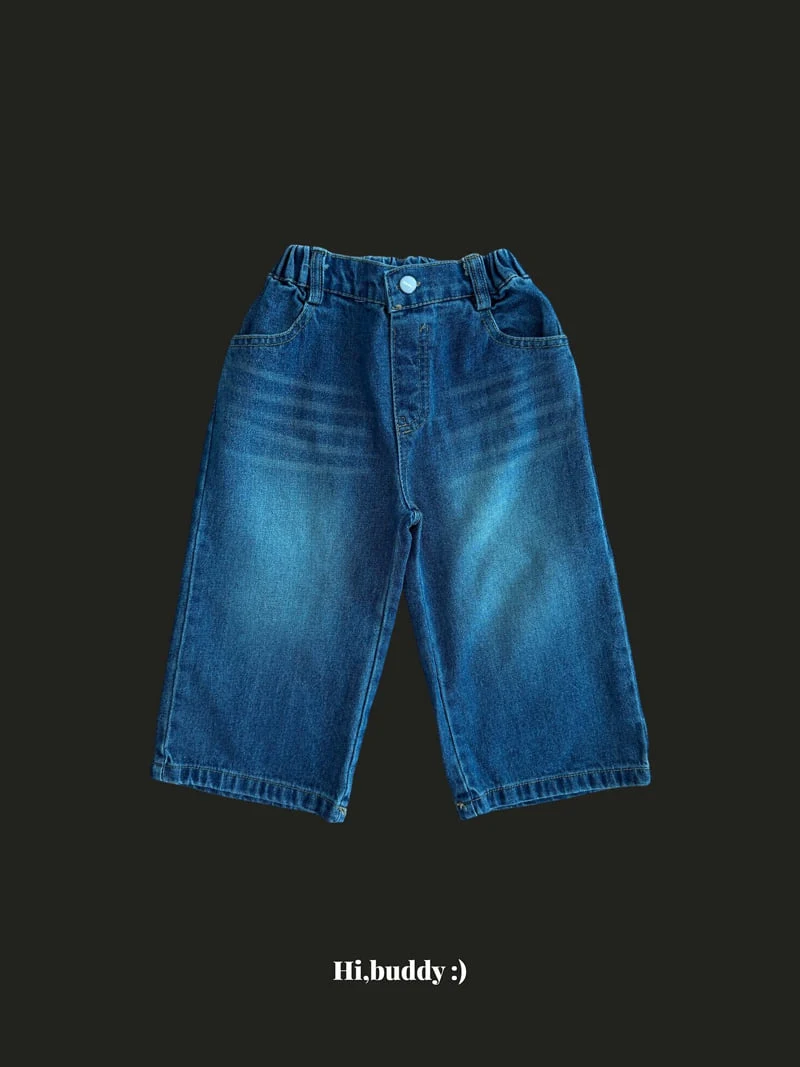 Hi buddy - Korean Children Fashion - #minifashionista - Denim Pants