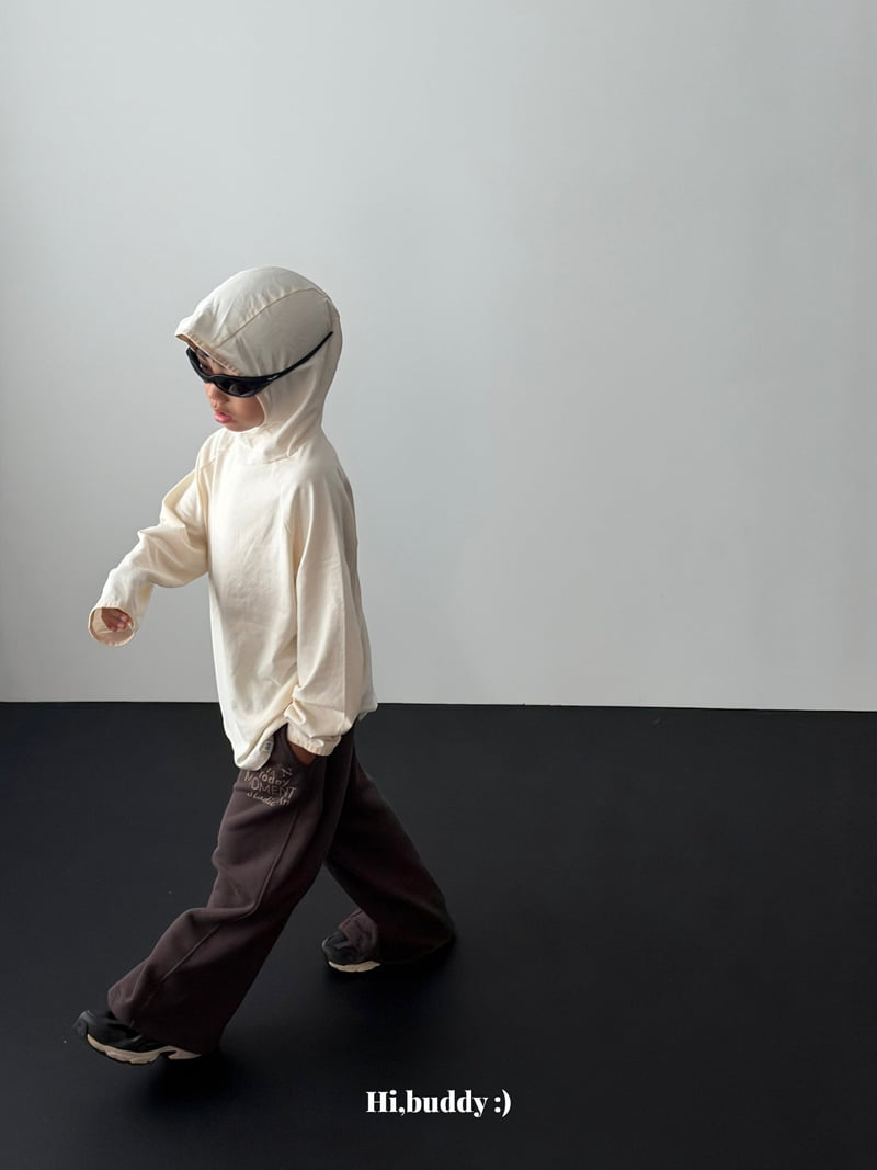 Hi buddy - Korean Children Fashion - #minifashionista - High Neck Hoodie - 5
