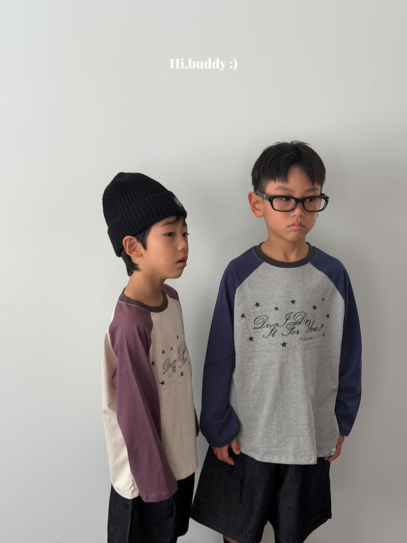 Hi buddy - Korean Children Fashion - #minifashionista - Star Raglan Tee - 4