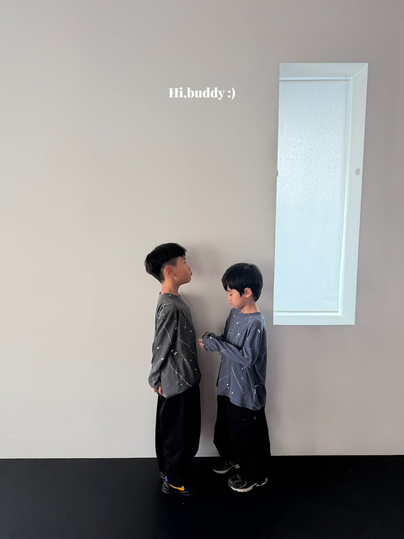 Hi buddy - Korean Children Fashion - #stylishchildhood - Painting Tee - 3
