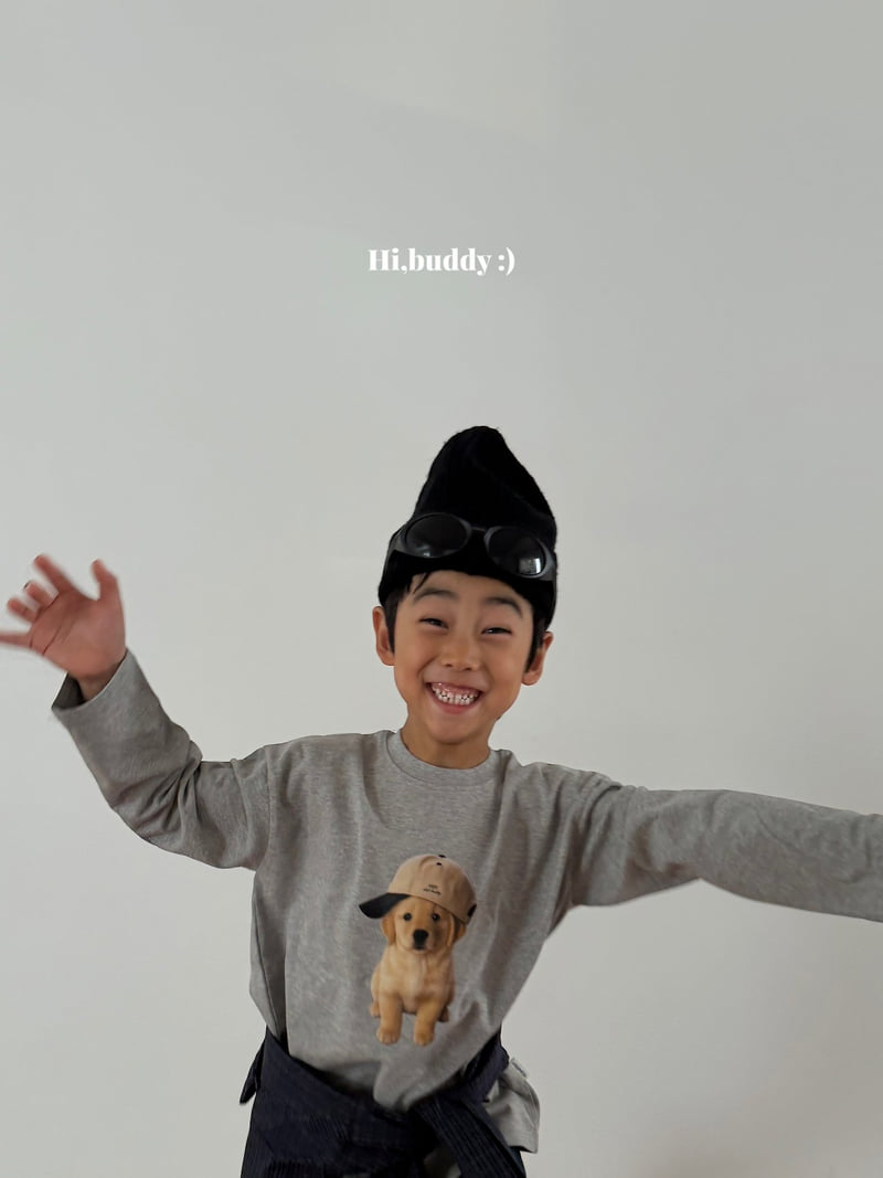 Hi buddy - Korean Children Fashion - #todddlerfashion - Egen Puppy Tee - 8