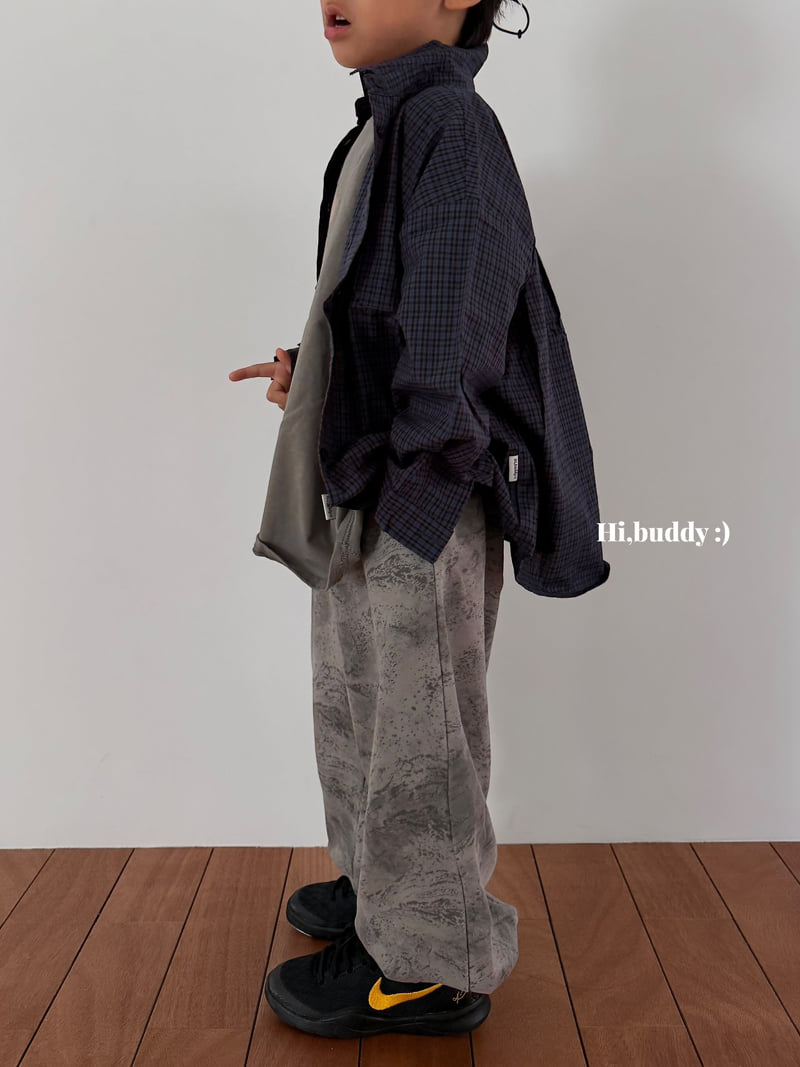 Hi buddy - Korean Children Fashion - #todddlerfashion - Marble Jogger Pants - 5