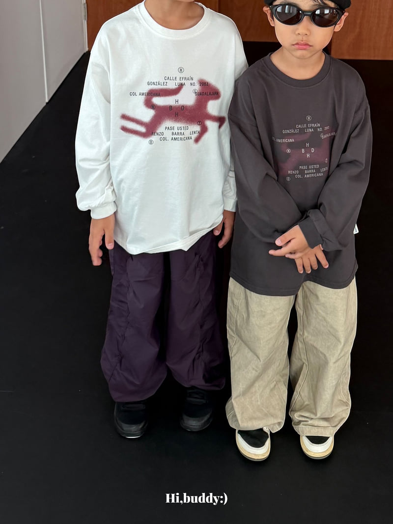 Hi buddy - Korean Children Fashion - #todddlerfashion - Horse Tee - 2