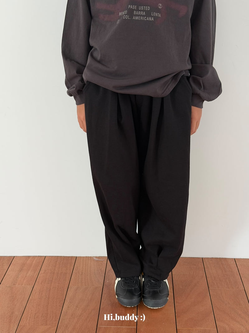 Hi buddy - Korean Children Fashion - #toddlerclothing - Curved Pants - 12