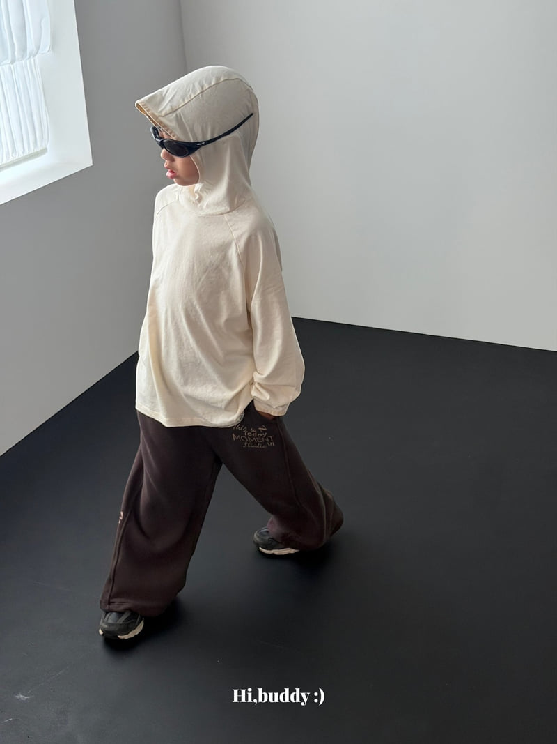 Hi buddy - Korean Children Fashion - #todddlerfashion - High Neck Hoodie - 4