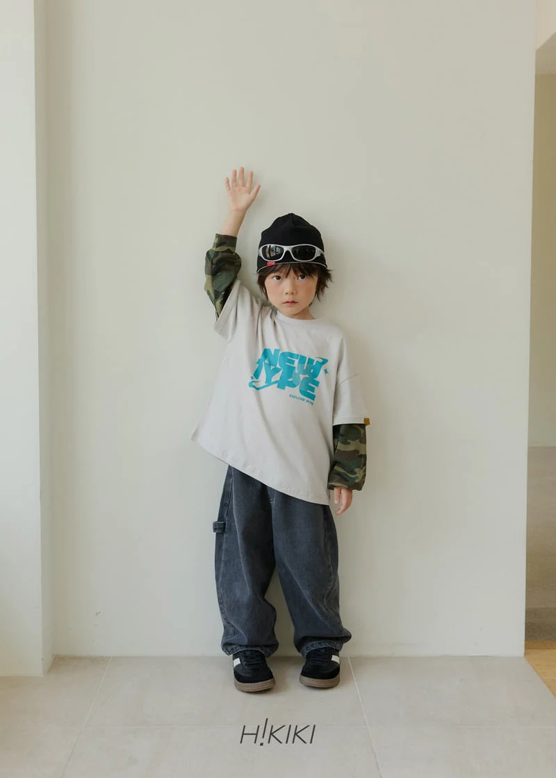 Hikiki - Korean Children Fashion - #childofig - New Tyle Double Tee - 2