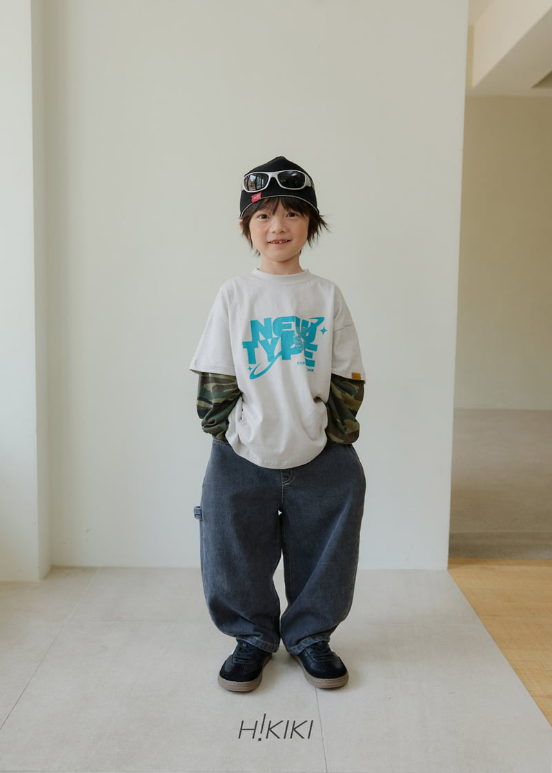 Hikiki - Korean Children Fashion - #childofig - Washing Curved Jeans - 6